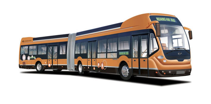 Городской автобус с задним расположением двигателя DD6182S01 (18 м)