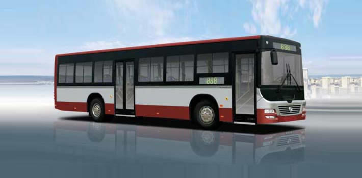 Городской автобус с передним расположением двигателя DD6129S01F/S02F (12 м)
